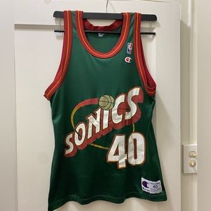 Shawn Kemp Seattle SuperSonics Jersey